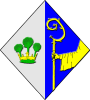 Escudo de armas Vorst la municipalidad
